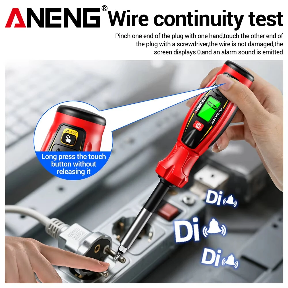 تستر دیجیتال ولتاژ ANENG B21