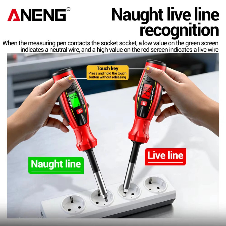 تستر دیجیتال ولتاژ ANENG B21